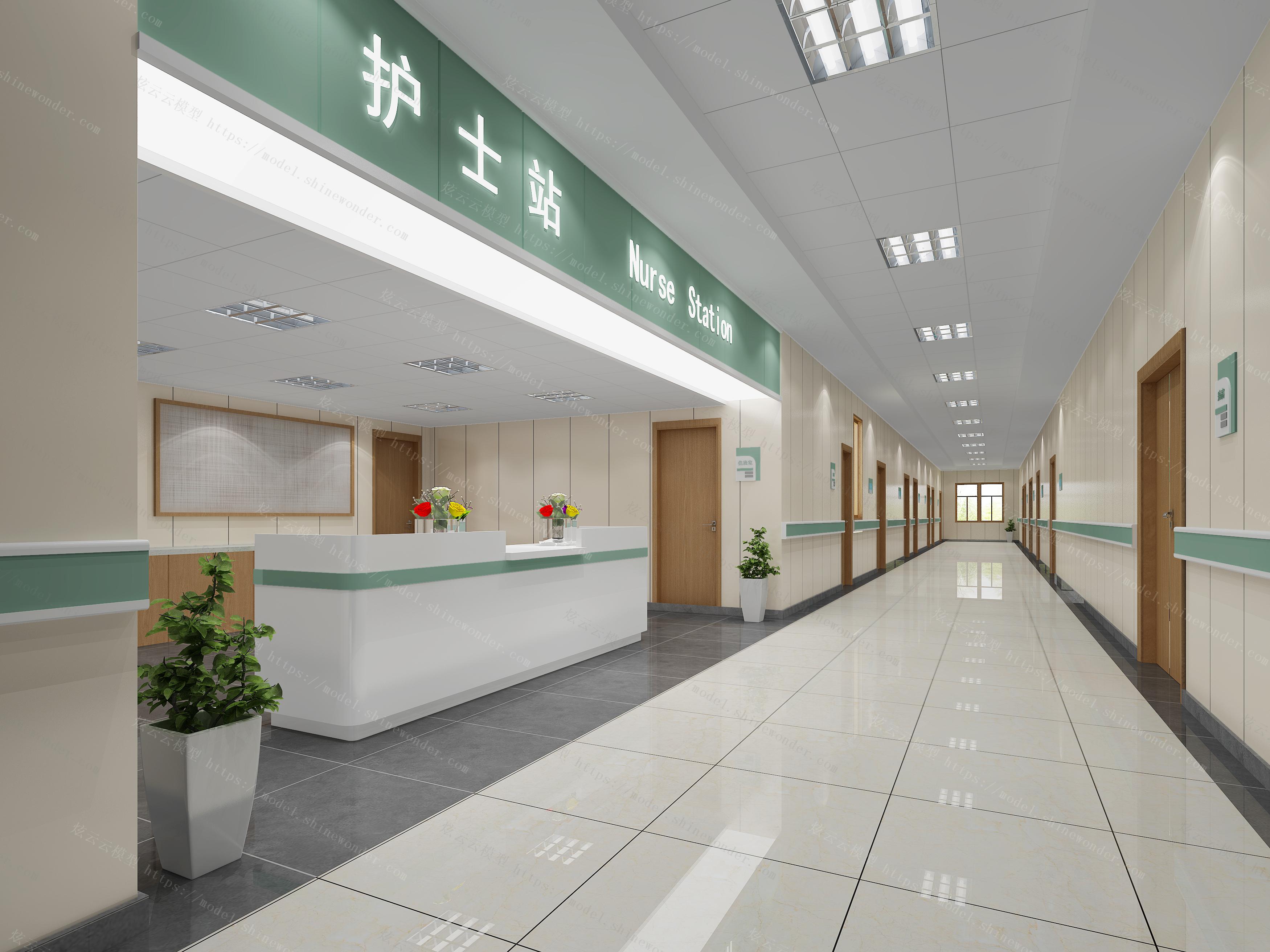 住院部护士站的特点有哪些_医疗_设计_湘雅